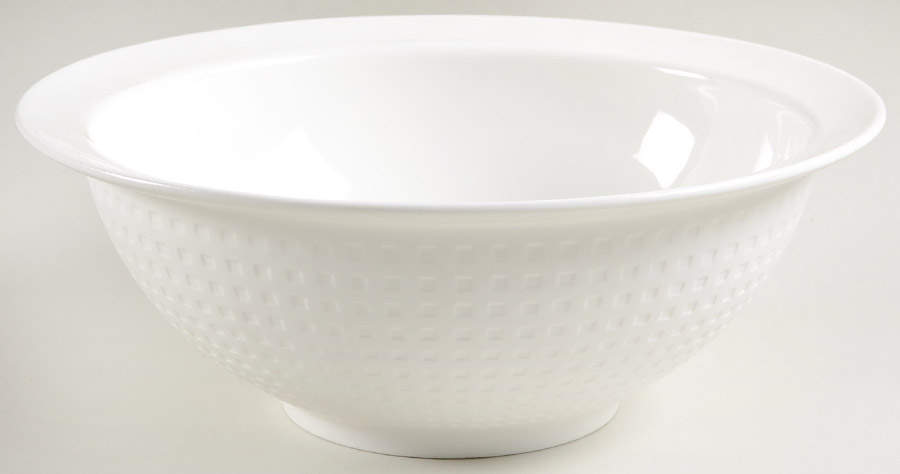 Satin Contrast 9" Round Vegetable Bowl by Mikasa-1
