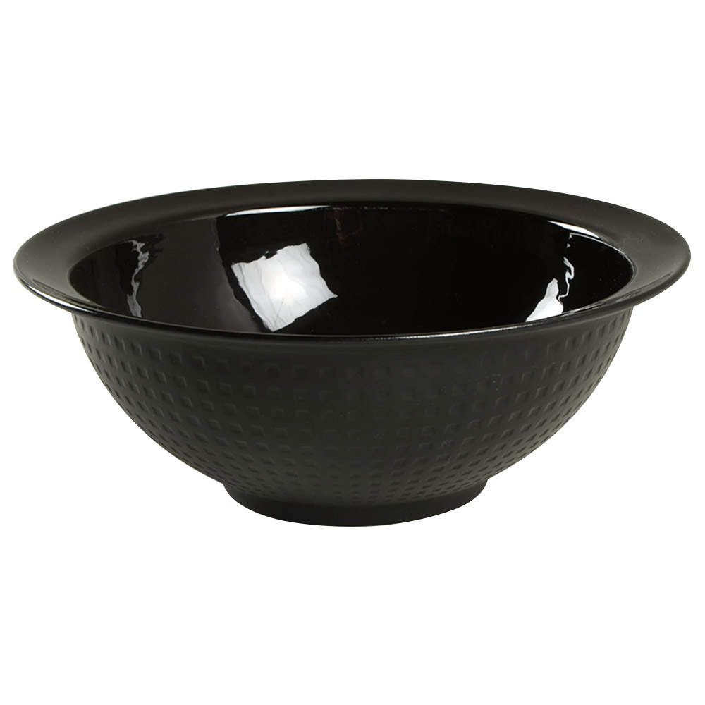 Ebony Contrast 9" Round Vegetable Bowl by Mikasa-1