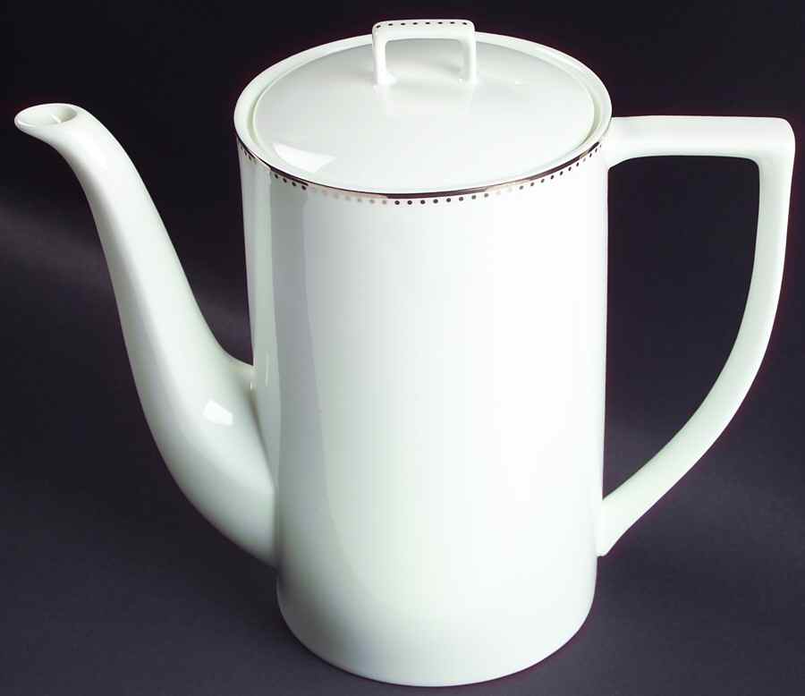 Contessa Platinum Coffee Pot & Lid by Mikasa-1