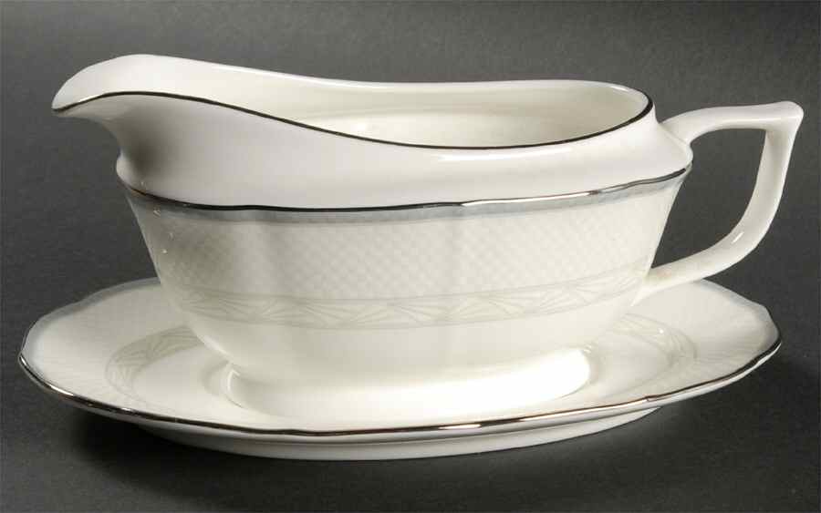 Whitehall Gravy Boat & Underplate by Mikasa-1