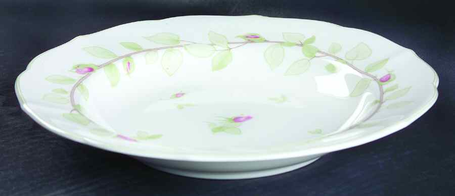 Windsor Rose Large Rim Soup Bowl by Mikasa-1
