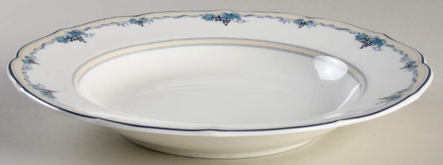 Parisian Vine Large Rim Soup Bowl by Mikasa-1
