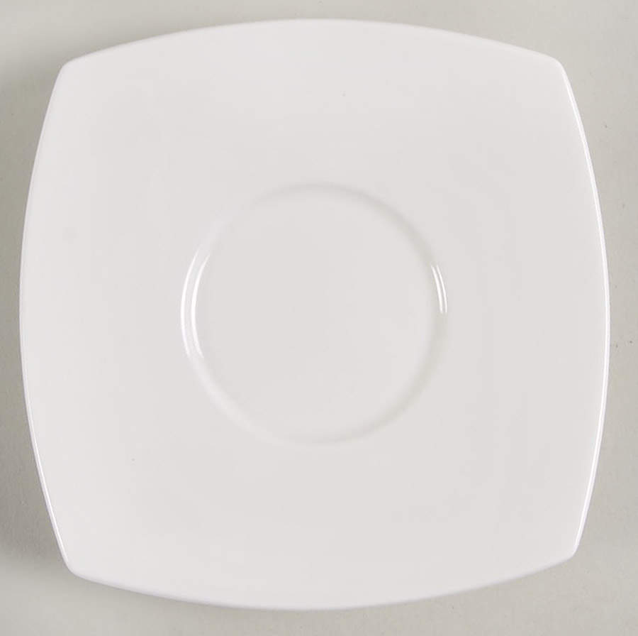 Elegance White Saucer for Espresso Cup by Mikasa-1