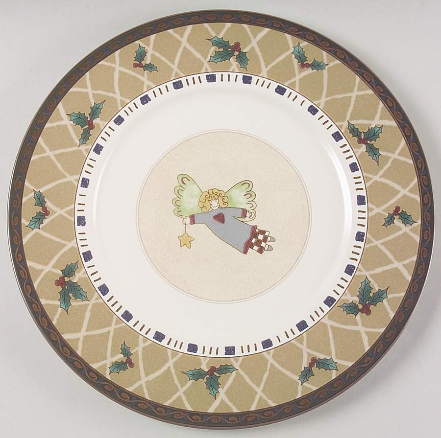 Arabella Holiday Service Plate (Charger) by Mikasa-1