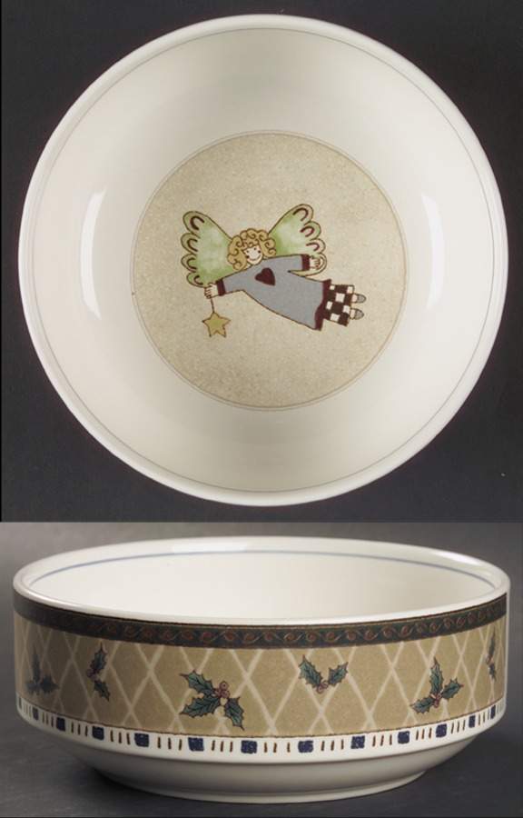 Arabella Holiday Coupe Cereal Bowl by Mikasa-1