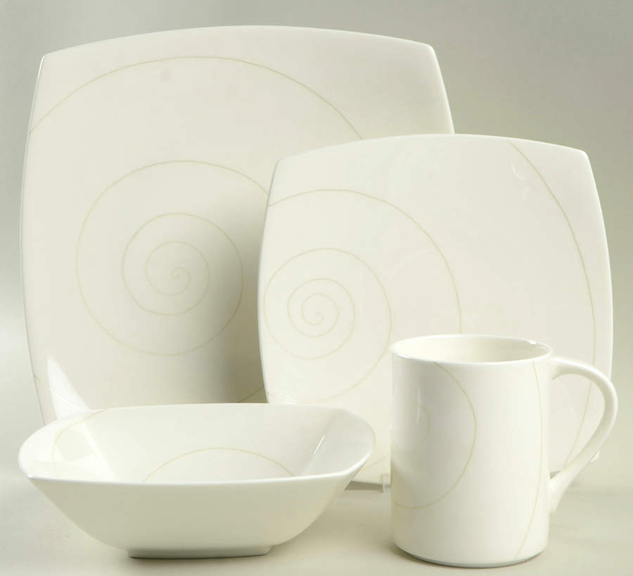 Infinity Silver 4 Piece Place Setting by Mikasa-1