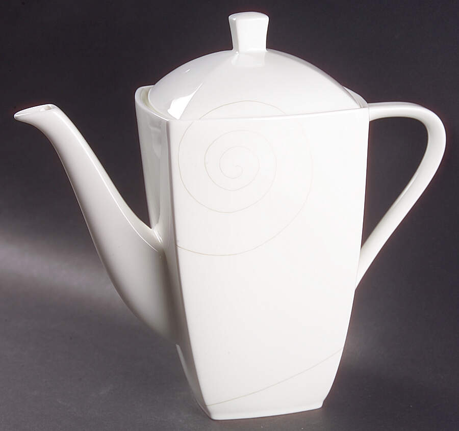 Infinity Silver Coffee Pot & Lid by Mikasa-1