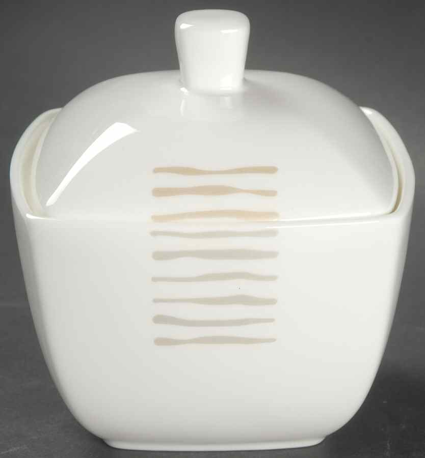 Metropolitan Sugar Bowl & Lid by Mikasa-1