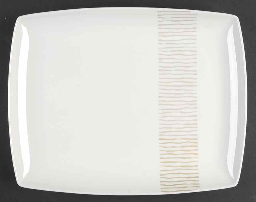Metropolitan 13" Oval Serving Platter by Mikasa-1