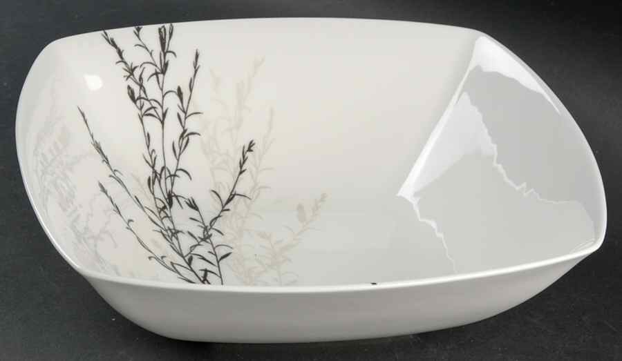 Ebony Shadow 9" Round Vegetable Bowl by Mikasa-1