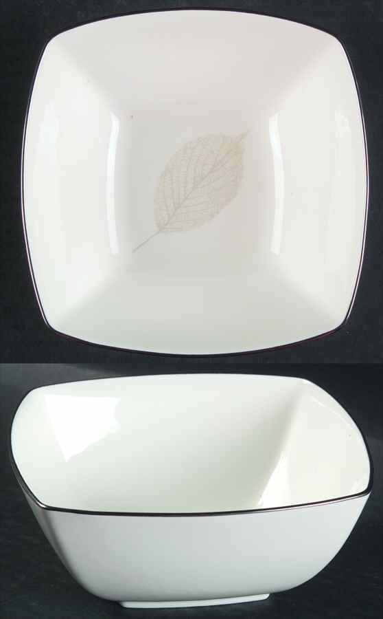 Silver Leaves Individual Salad Bowl by Mikasa-1