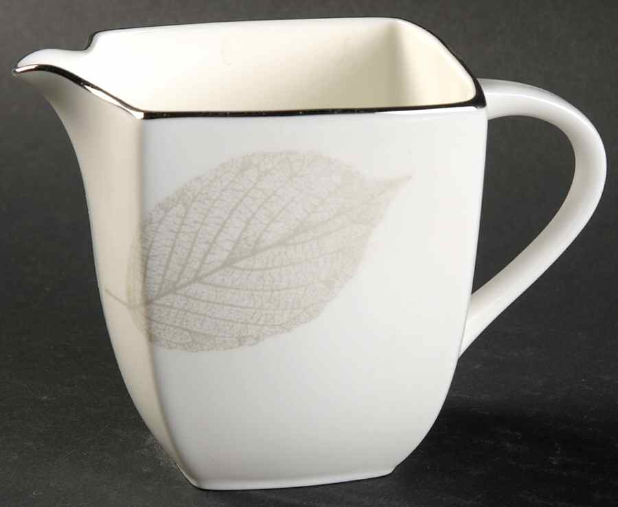 Silver Leaves Creamer by Mikasa-1