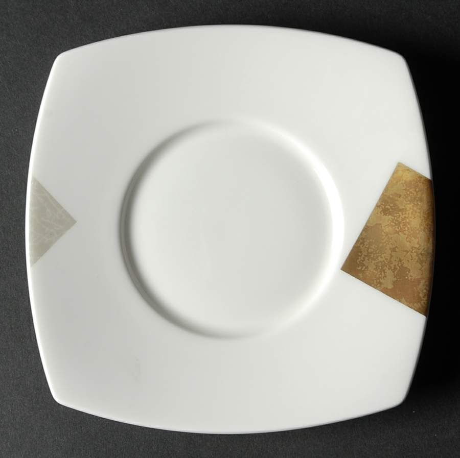 24 Karat Saucer by Mikasa-1