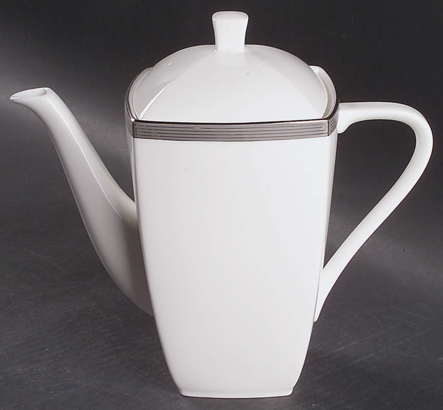 Millennium Platinum Coffee Pot & Lid by Mikasa-1