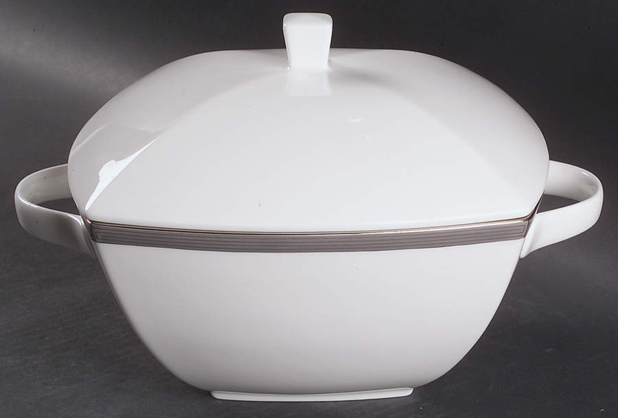 Millennium Platinum 2 Qt Round Covered Casserole by Mikasa-1