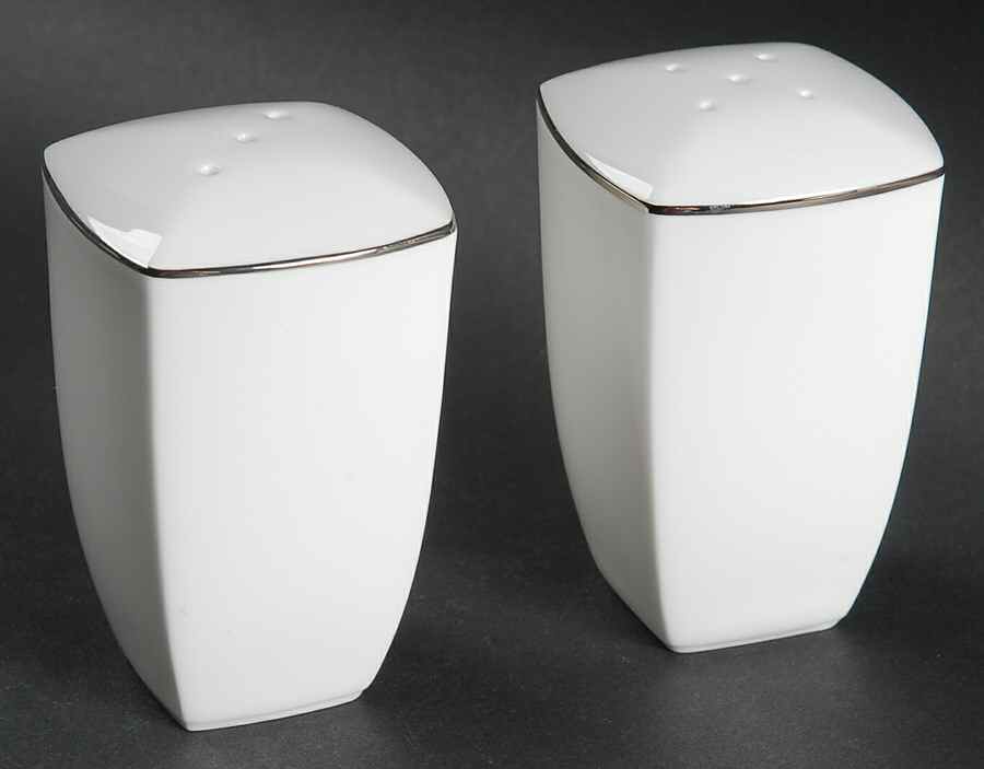 Couture Platinum Salt & Pepper Set by Mikasa-1