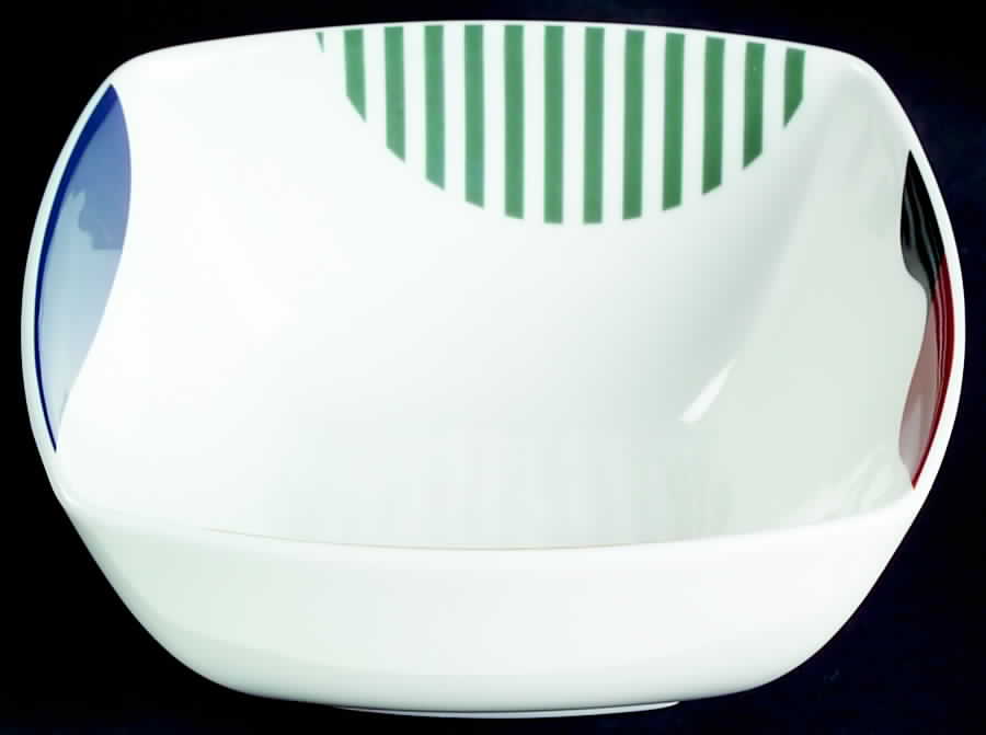 Charisma Geometric Fruit/Dessert (Sauce) Bowl by Mikasa-1