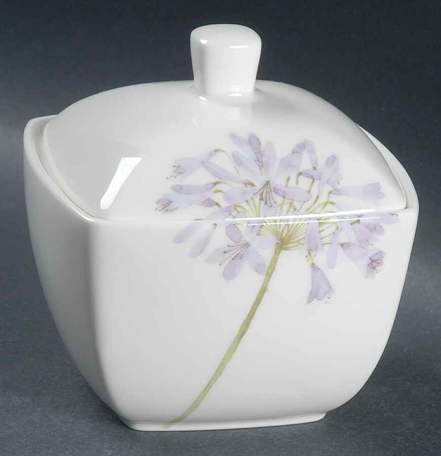 Garden Scenery Sugar Bowl & Lid by Mikasa-1