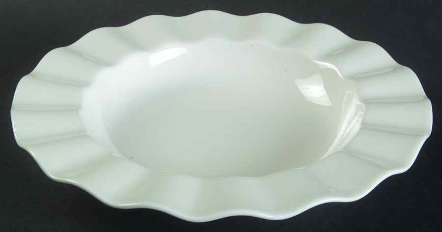Bridal Veil Large Rim Soup Bowl by Mikasa-1