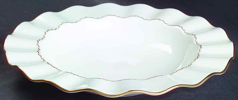 Midas Chain Large Rim Soup Bowl by Mikasa-1