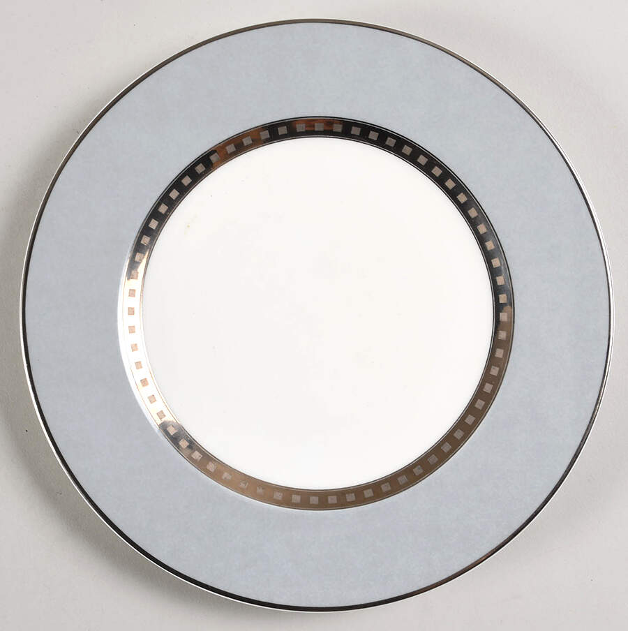 Avante Silver Salad Plate by Mikasa-1