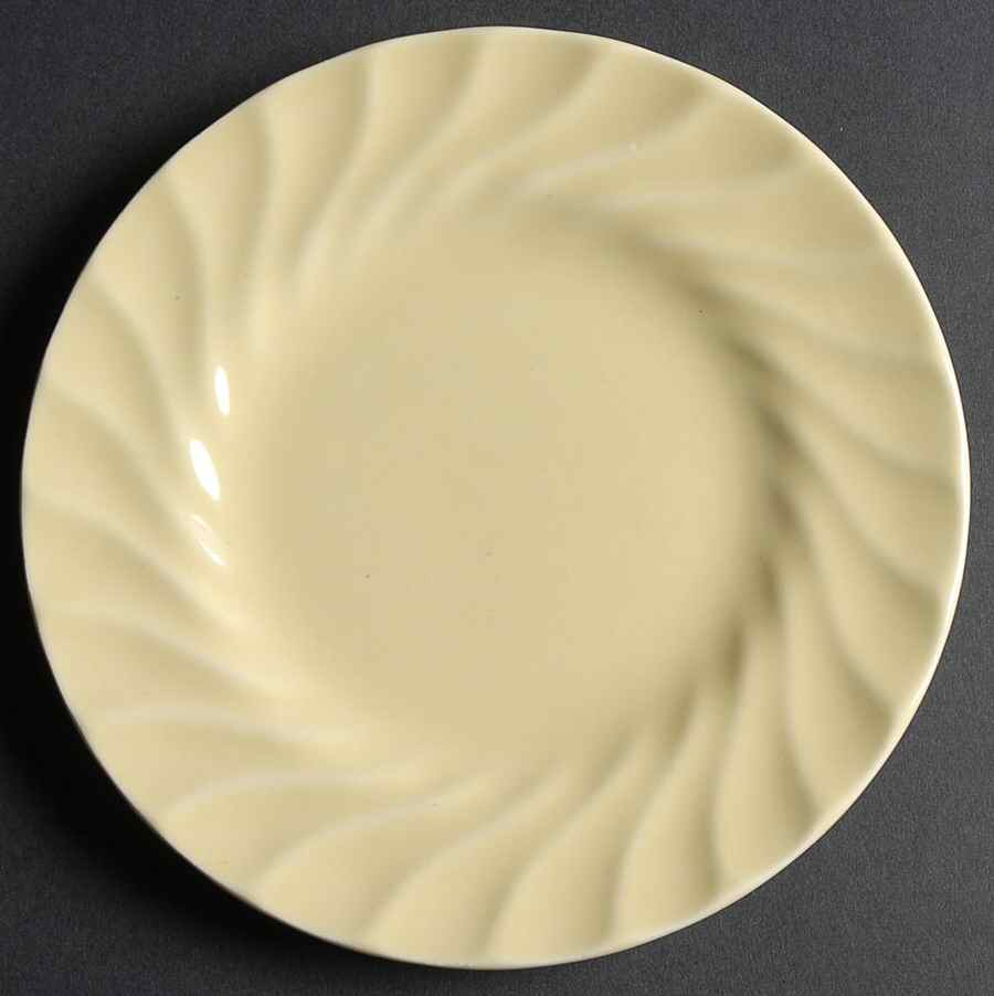 Yorkshire Yellow (Glossy) Bread & Butter Plate by Metlox - Poppytrail - Vernon-1