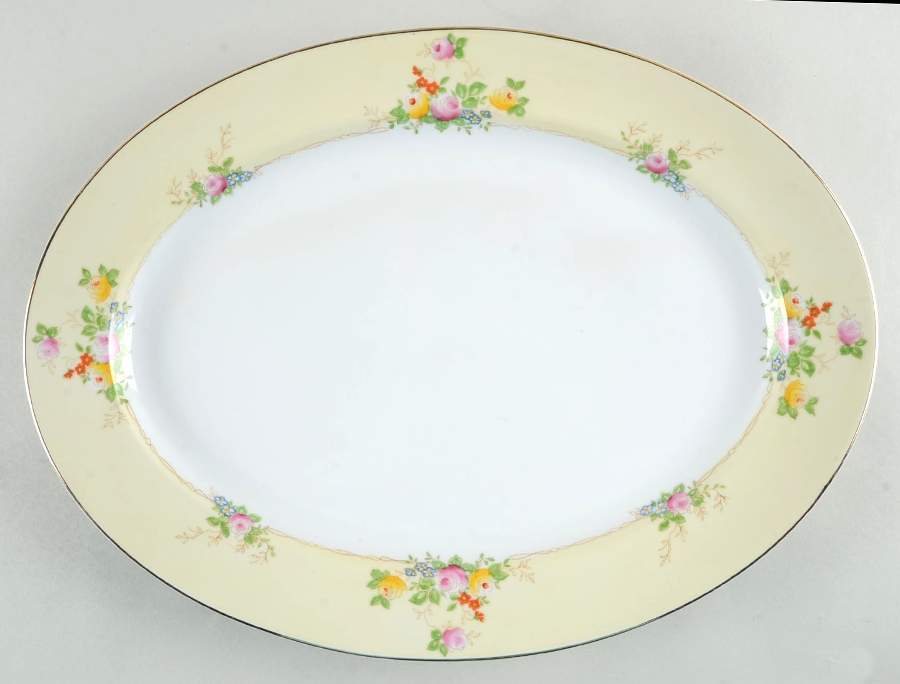 MEI755 16" Oval Serving Platter by Meito-1