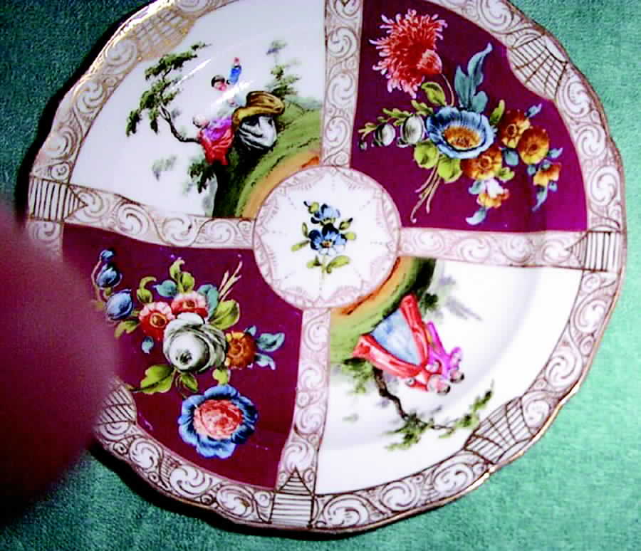 MSS61 Dinner Plate by Meissen (Germany)-1