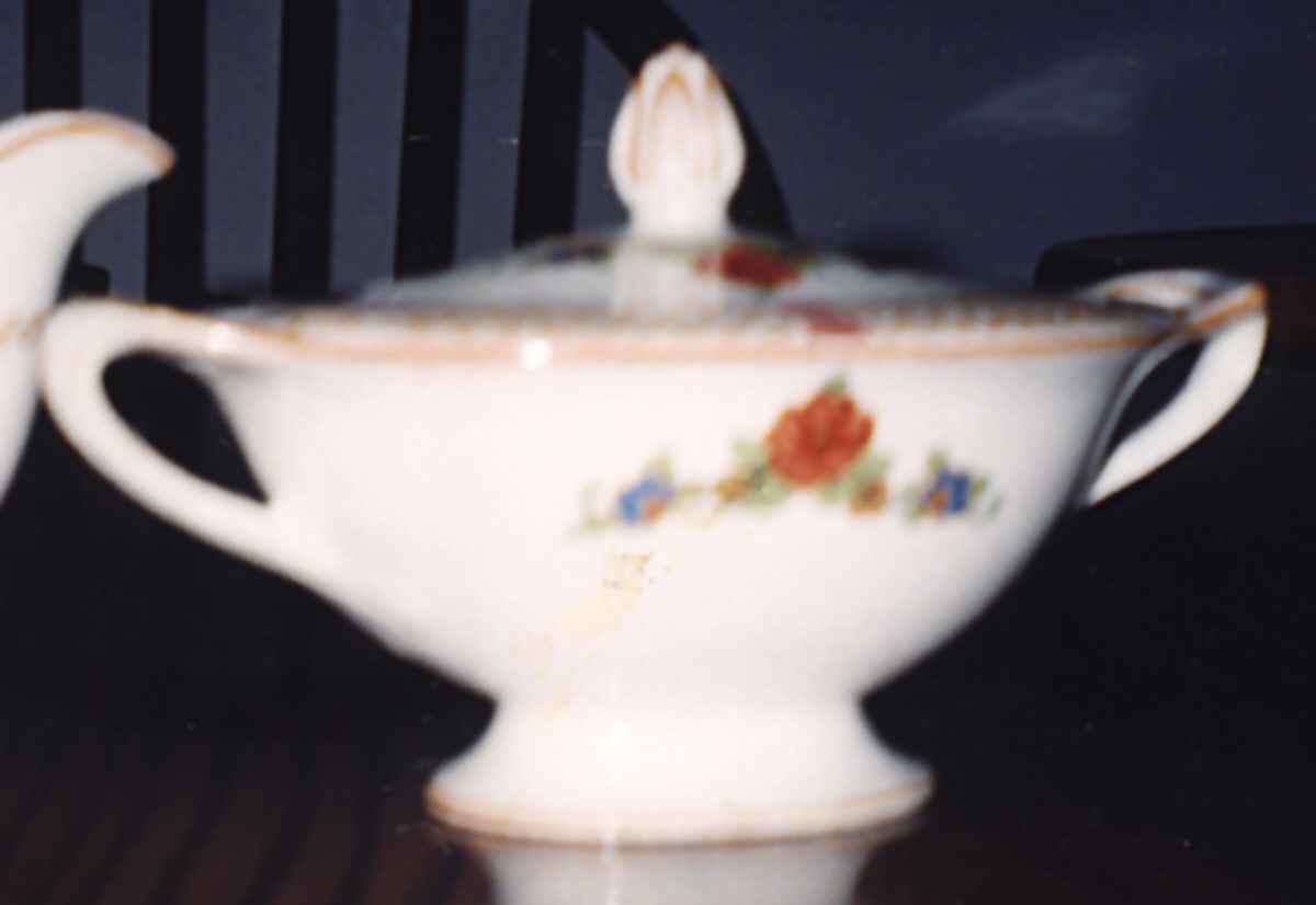 MEK133 Sugar Bowl & Lid by J & G Meakin-1