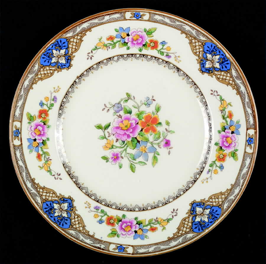 Newelyn Bread & Butter Plate by Myott Staffordshire-1
