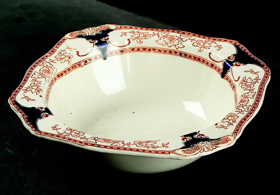 Tain 8" Square Vegetable Bowl by Alfred Meakin-1