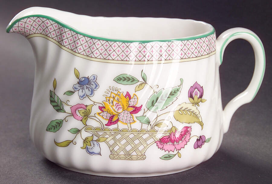 Haddon Hall Trellis Creamer by Minton-1
