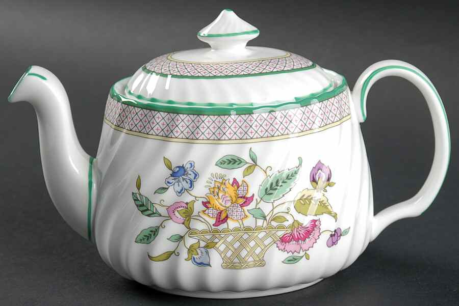 Haddon Hall Trellis Mini Teapot & Lid by Minton-1