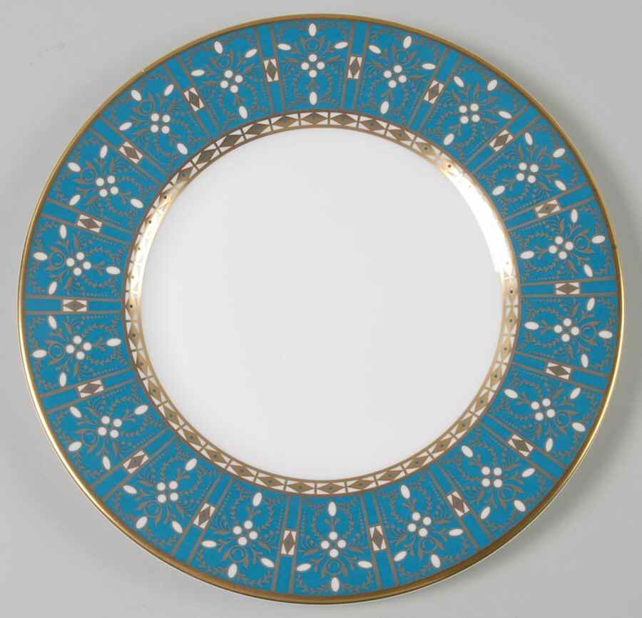Basilica Accent Luncheon Plate by Minton-1