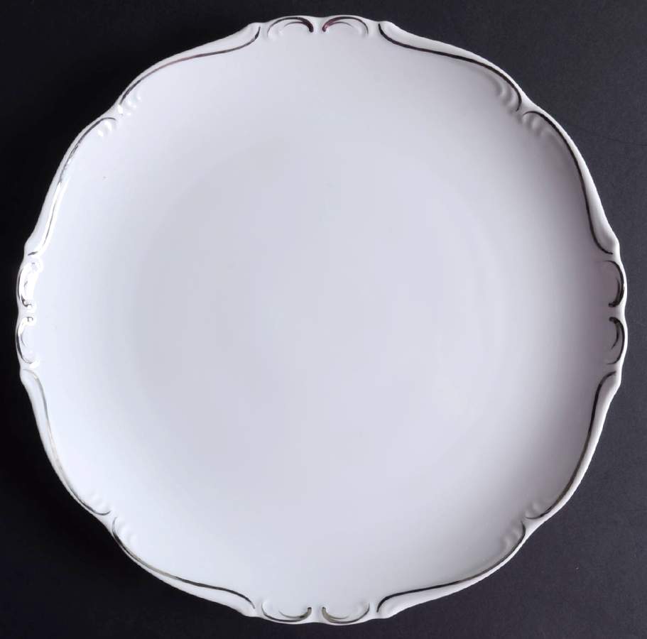 Simplicity 12" Chop Plate (Round Platter) by Modern China & Table Institute-1