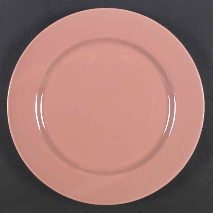 200 Old Rose (Glossy, Rim) Dinner Plate by Metlox - Poppytrail - Vernon-1