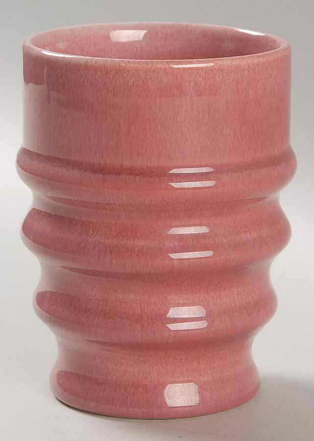 200 Old Rose (Glossy, Rim) (China) Juice Tumbler by Metlox - Poppytrail - Vernon-1