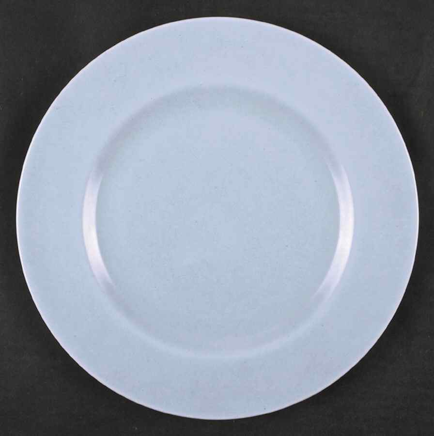 200 Powder Blue (Satin, Rim) Dinner Plate by Metlox - Poppytrail - Vernon-1