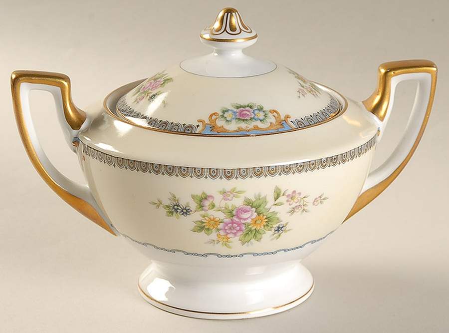 MEI768 Sugar Bowl & Lid by Meito-1