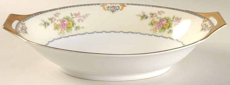 MEI768 11" Oval Vegetable Bowl by Meito-1