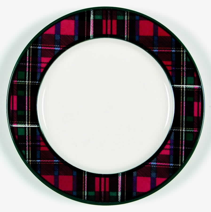 O'Tannenbaum Plaid Salad Plate by Macy's (China)-1