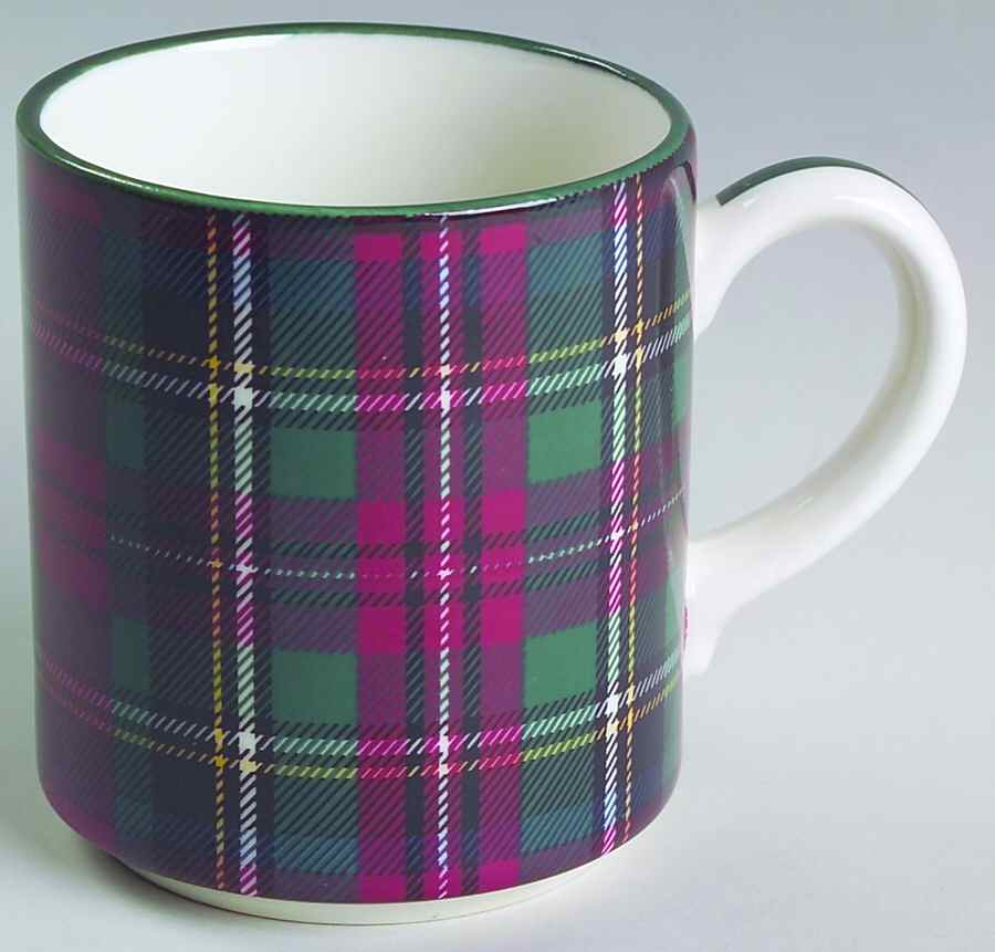 O'Tannenbaum Plaid Mug by Macy's (China)-1