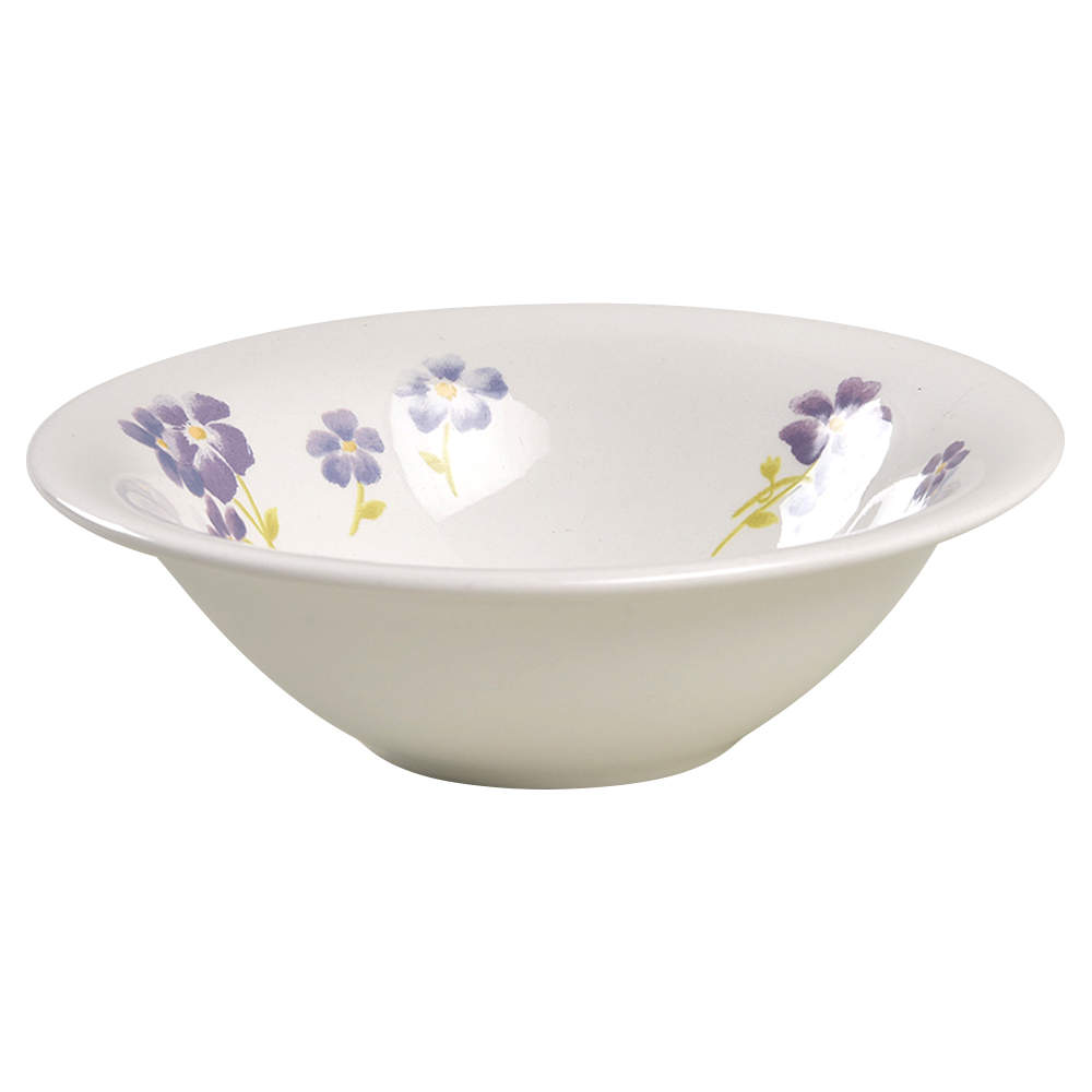 Forget Me Not Border Soup/Cereal Bowl by Martha Stewart-1