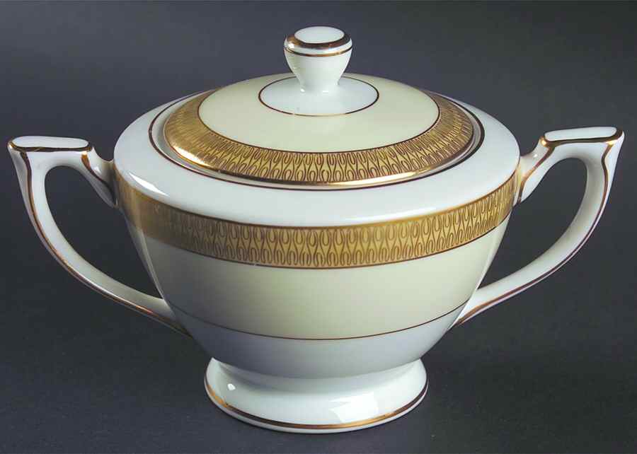 Royalty Sugar Bowl & Lid by Mikado-1