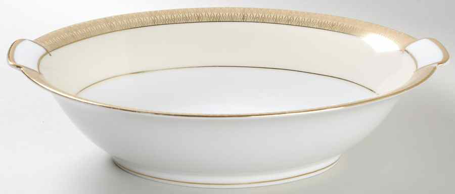 Royalty 10" Oval Vegetable Bowl by Mikado-1