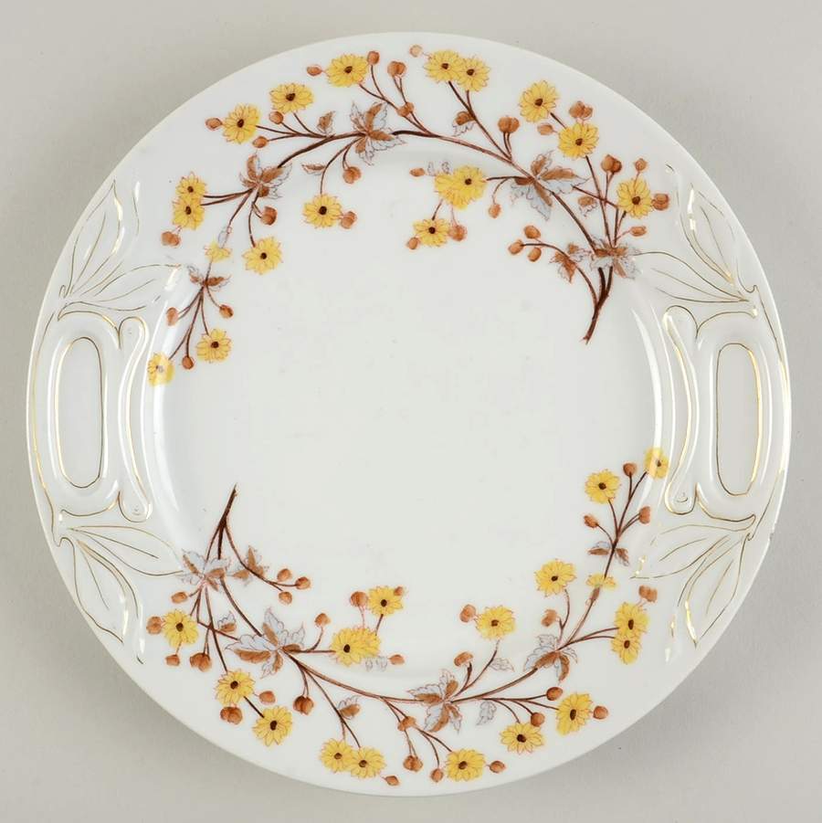 1808 Handled Cake Plate by Marx & Gutherz-1