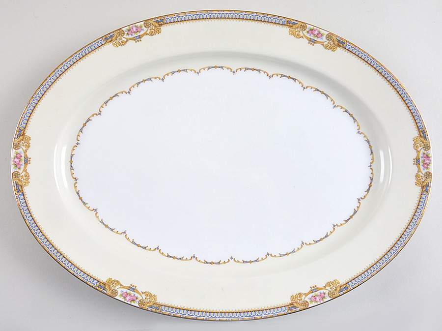MEI650B 16" Oval Serving Platter by Meito-1