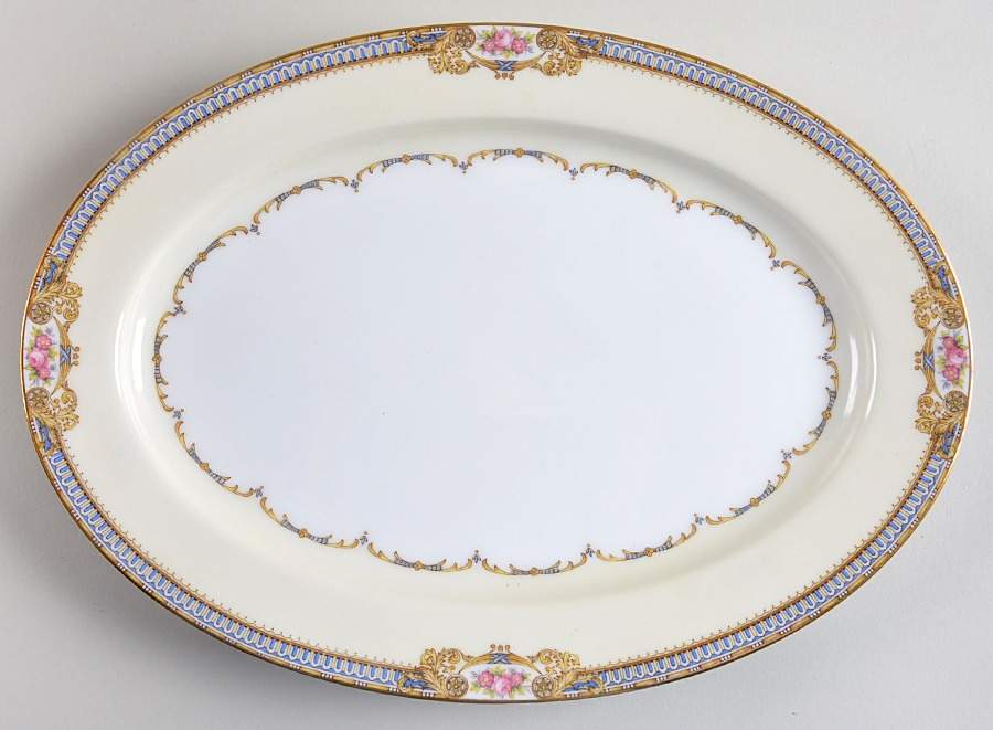MEI650B 12" Oval Serving Platter by Meito-1