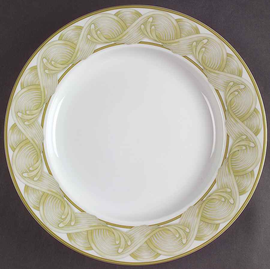 Wave Dinner Plate by Mottahedeh-1