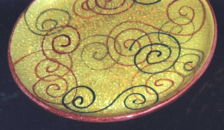 Swirl Salad Plate by Mazzoli-1